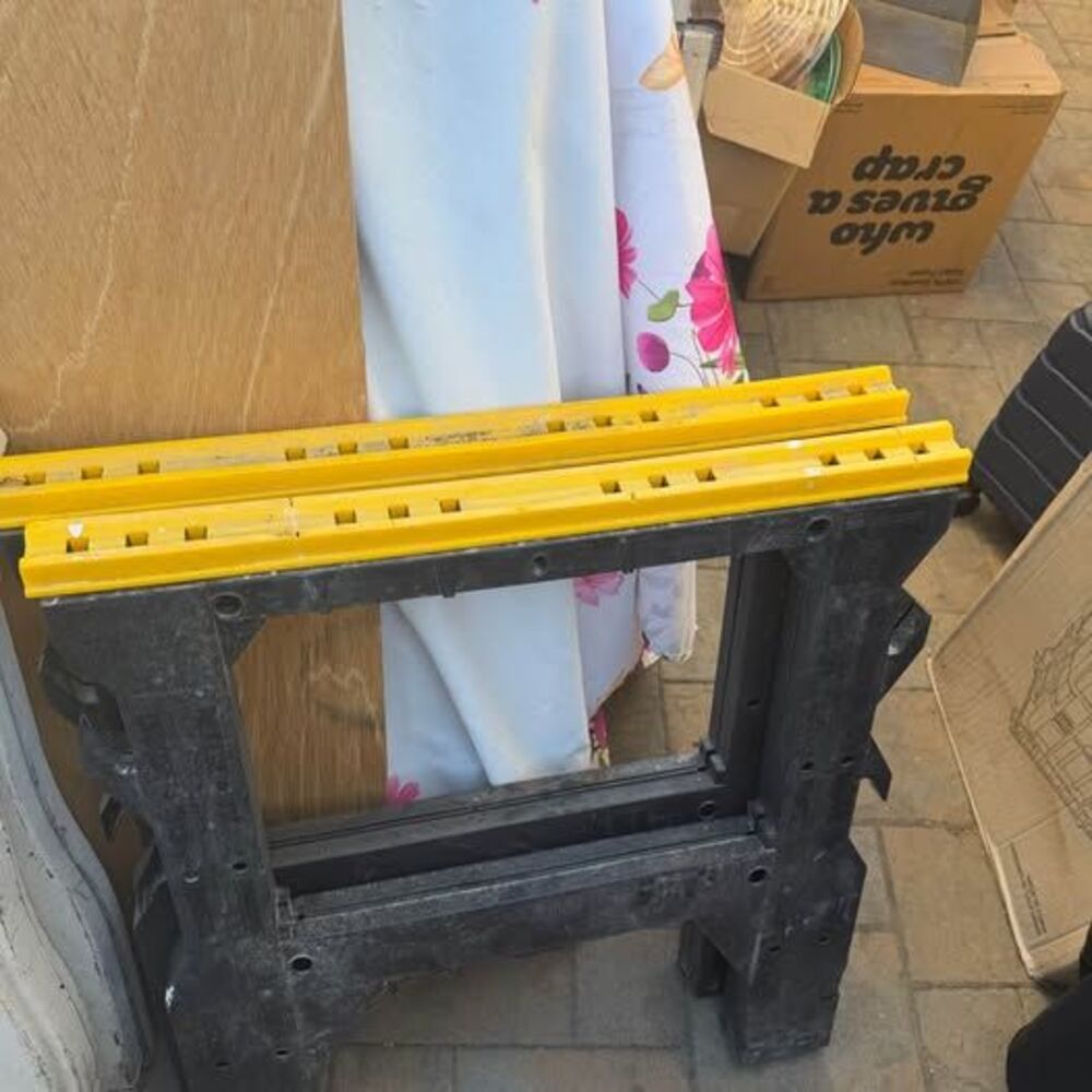 Stanley Adjustable Folding Sawhorses – Set of 2 – $45 OBO